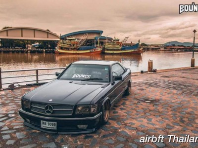 Thailand Benz C126 AirBFT AirRide“Soldier meets LV”