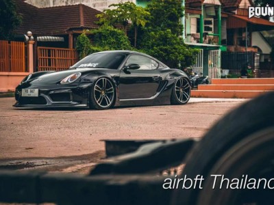 Thailand Porsche Cayman Static“Black Warrior”