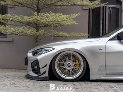 BMW’s new 4-series airbft airride “silver armor”