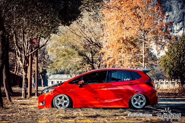 Honda Fit Gk5 Bagged Airbftsuspension