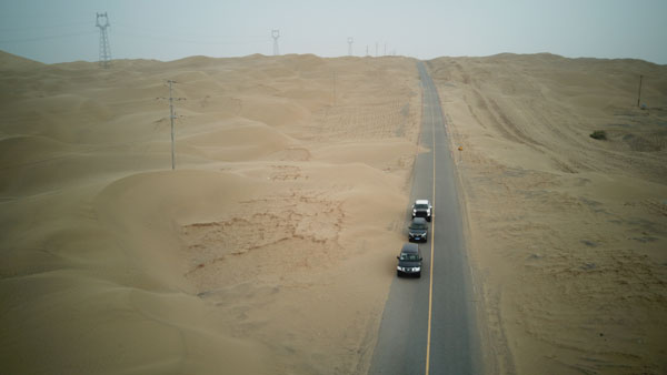 The 2018 AirBFT Airsuspension road test in the Taklamakan Desert