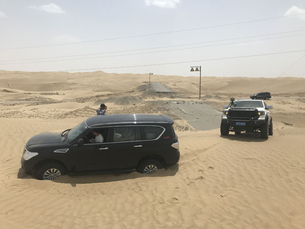 The 2018 AirBFT Airsuspension road test in the Taklamakan Desert