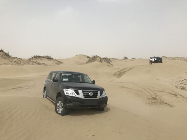 The 2018 AirBFT Airsuspension road test in the Taklamakan Desert