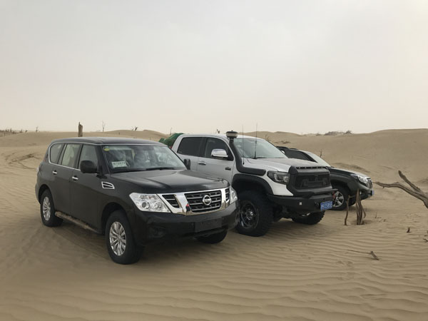 The 2018 AirBFT Airsuspension road test in the Taklamakan Desert