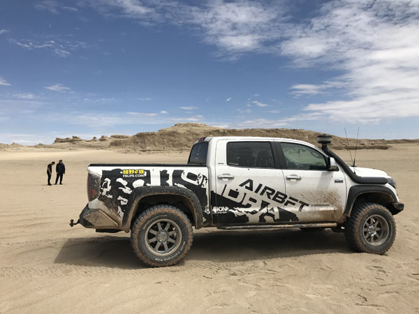 The 2018 AirBFT Airsuspension road test in the Taklamakan Desert