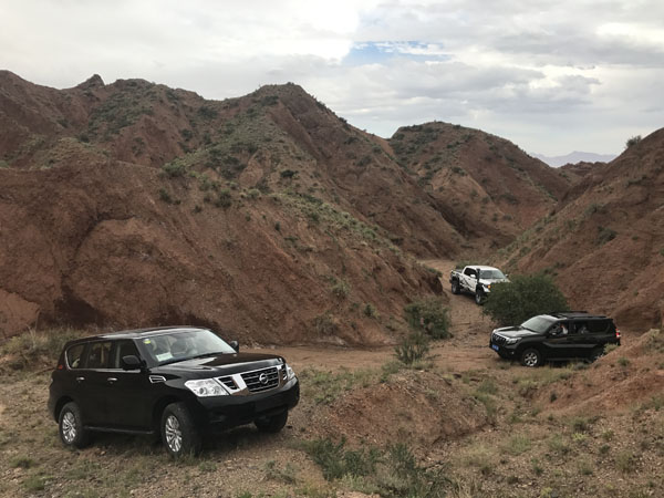 The 2018 AirBFT Airsuspension road test in the Taklamakan Desert