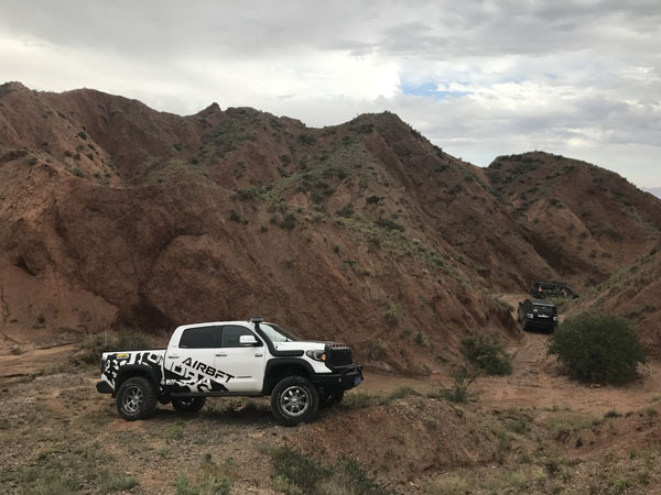 The 2018 AirBFT Airsuspension road test in the Taklamakan Desert