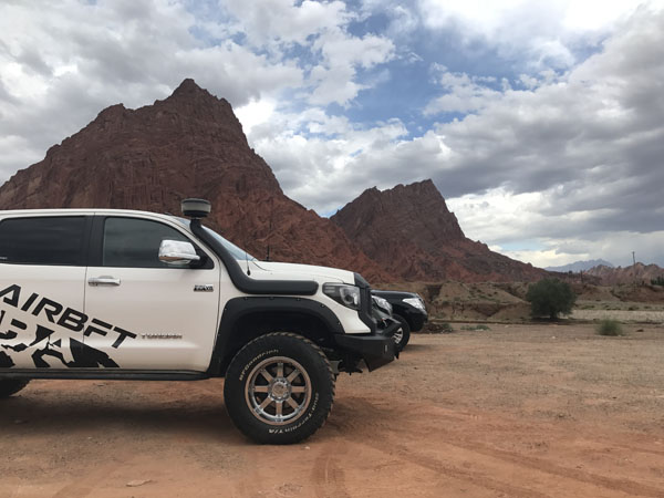 The 2018 AirBFT Airsuspension road test in the Taklamakan Desert