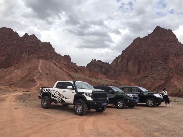 The 2018 AirBFT Airsuspension road test in the Taklamakan Desert