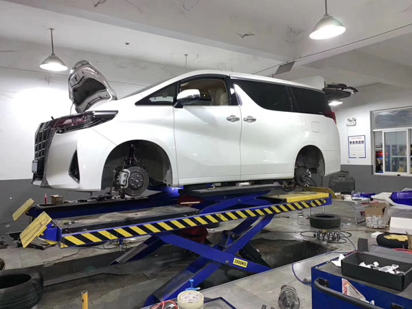 Toyota Alphard Vellfire Installation airride