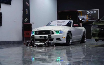 Lraq Ford Mustang AirBFT AirRide“lowered”