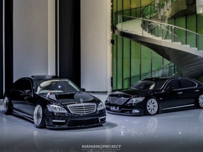 Mercedes Benz S-class modified air suspension”Executive level boss”