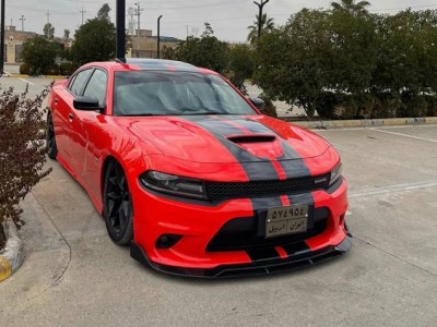 Godfather of American muscle sports car: Dodge Charger SRT hellcat airride