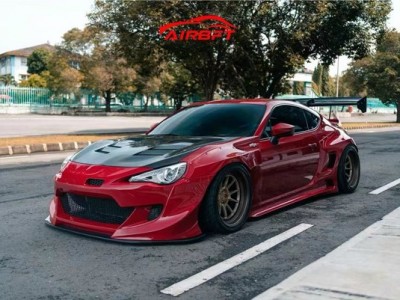 Toyota FT 86 airride “explosion modified blood color wide body – heavy modification”