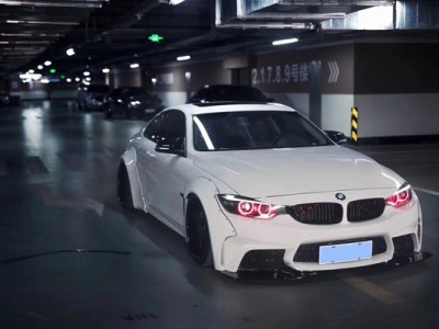 BMW’s new 4 Series Gran Coupe slammed wide-body exposure