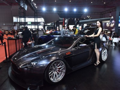 Photos of Aston Martin V8 standed