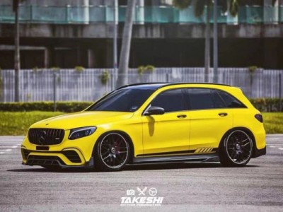 Benz Glc AirRide From Malaysia”Very yellow and violent”