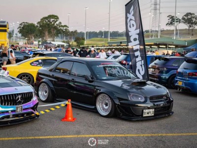Sparu STI air suspension party in Australia won 3 trophies