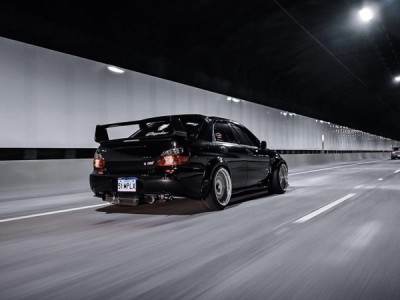 Subaru STI air suspension Carbon fiber version Subaru STI air suspension Carbon fiber version