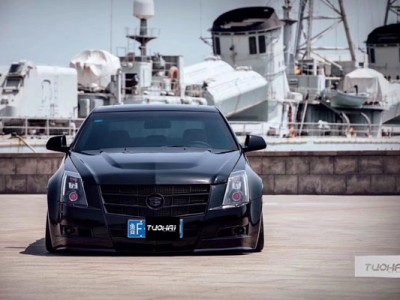 Cadillac CTS AirBFT AirRide“Warship escort”