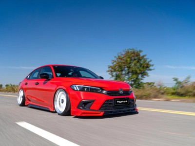 Honda 11th generation Civic AirBFT AirRide“New benchmark of sports aesthetics” Honda 11th generation Civic AirBFT AirRide“New benchmark of sports aesthetics”