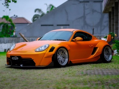 Indonesia Porsche Cayman AirBFT AirRide“Racing life”