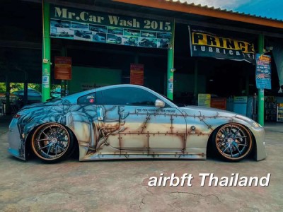 Thailand Nissan 350Z AirBFT Airsusdesign“Demon Warrior”