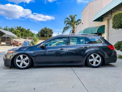 American acura tsx Travel Edition installs AirBFT AirRide to “create a perfect car”