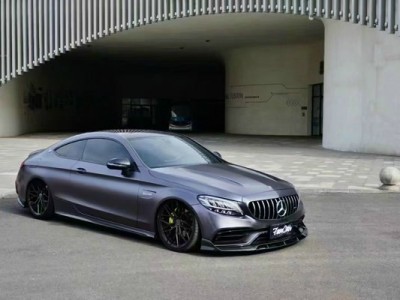 Benz C63 coupe selects airbft airride”steel warrior”