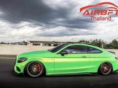 Two modification projects, this Mercedes Benz C Coupe is beautiful enough