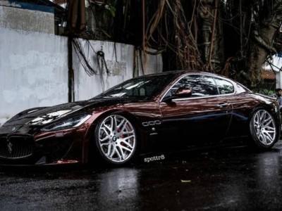 Maserati GT airbft airride and his Forgiato forged wheels