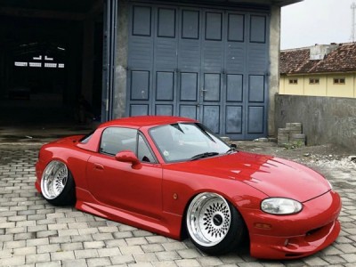 Mazda Miata MX-5 AirRide “Usa Rotiform wide rim wheel” Mazda Miata MX-5 AirRide “Usa Rotiform wide rim wheel”