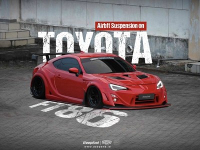 Charming Flame — Appreciation of the case of Toyota GT86 refitting Airride
