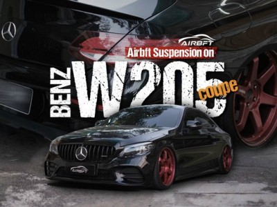 Benz W205 coupe airride From Indonesia