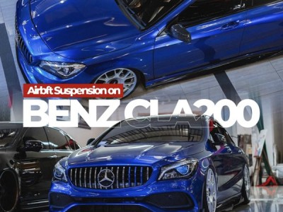 Benz cla airride “blue spirit”