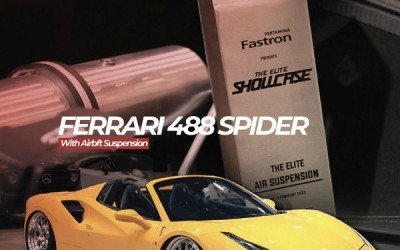 SHOLLCASE FERRARI 488 SPIDER THE ELITE AIR SUSPENSION SHOLLCASE FERRARI 488 SPIDER THE ELITE AIR SUSPENSION