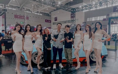 AIRBFT Airride Thai partners came to the exhibition site AIRBFT Airride Thai partners came to the exhibition site