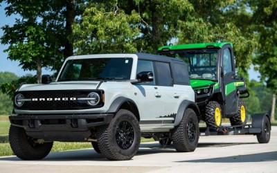 Air spring airbag installation of Ford Bronco trailer trailer Air spring airbag installation of Ford Bronco trailer trailer