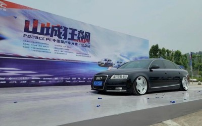 The 6th generation Audi A6C6 airride “perfectly presents”