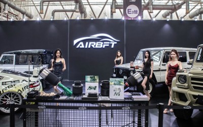 AIRBFT Air Suspension Attends GT Show Exhibition Site