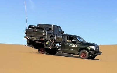 Desert Rescue Vehicle Toyota Tundra Airbag Kit Desert Rescue Vehicle Toyota Tundra Airbag Kit