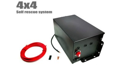 Off road vehicle self rescue bottom lift system