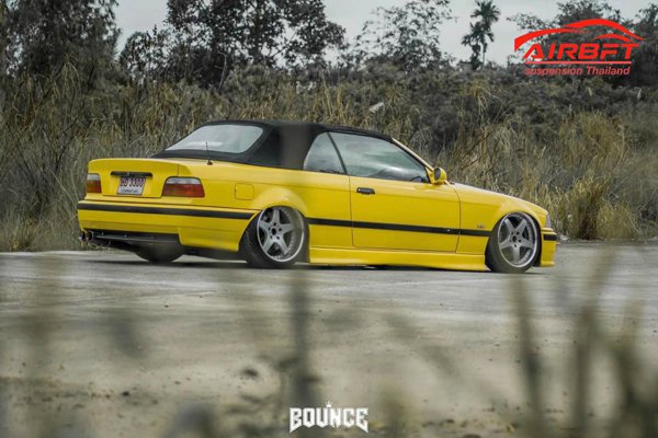 Extremely rare convertible version E36 m3, you can play airride
