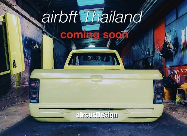 The popularity of Thailand's minitruck l200 airbft airride refitting culture