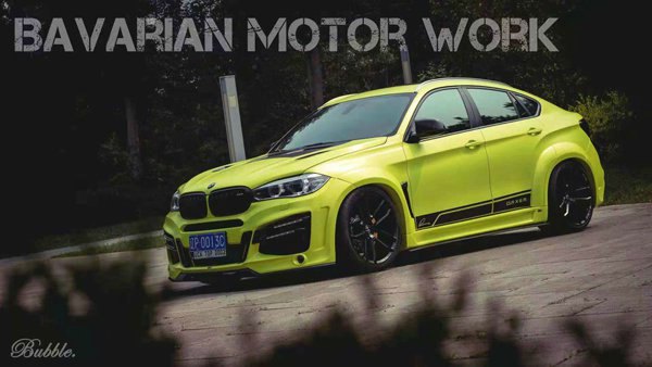 China Bmw x6 airbft airride“Wide body and low lying”