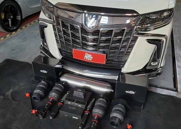 Toyota Alphard modified airbft air suspension 