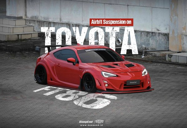 Charming Flame -- Appreciation of the case of Toyota GT86 refitting Airride