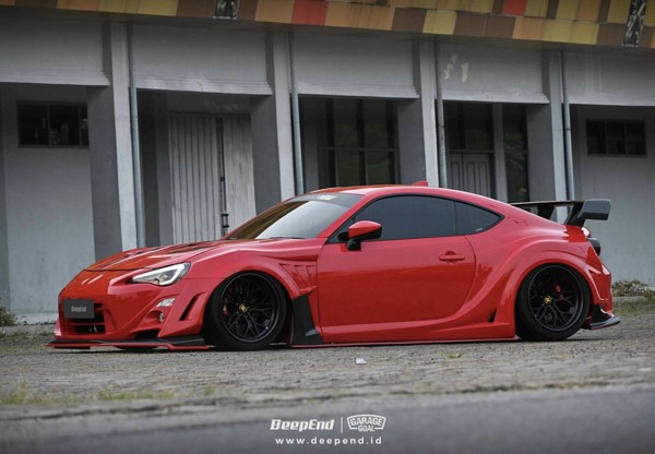 Charming Flame -- Appreciation of the case of Toyota GT86 refitting Airride