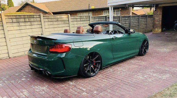 BMW 2 series convertible coupe airride