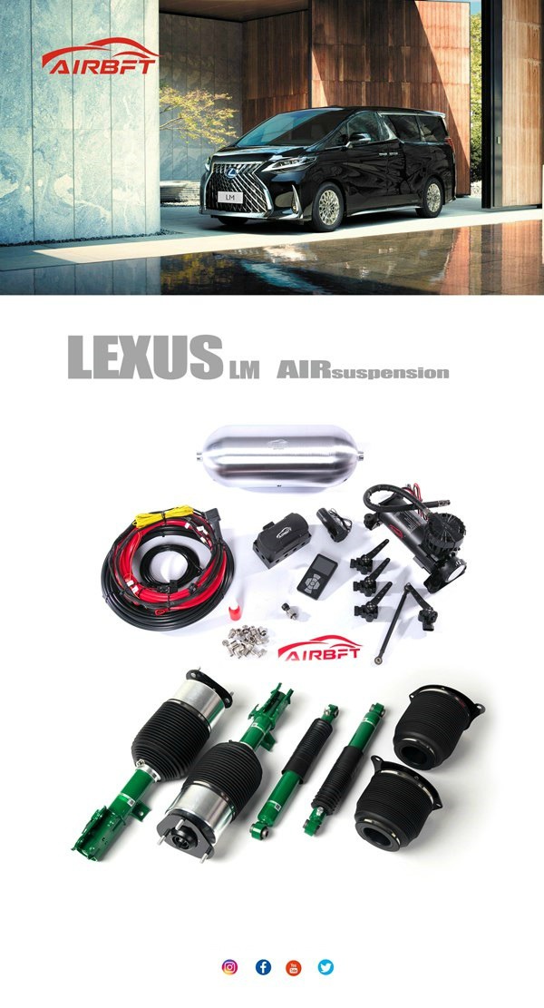 Lexus LM air suspension kit